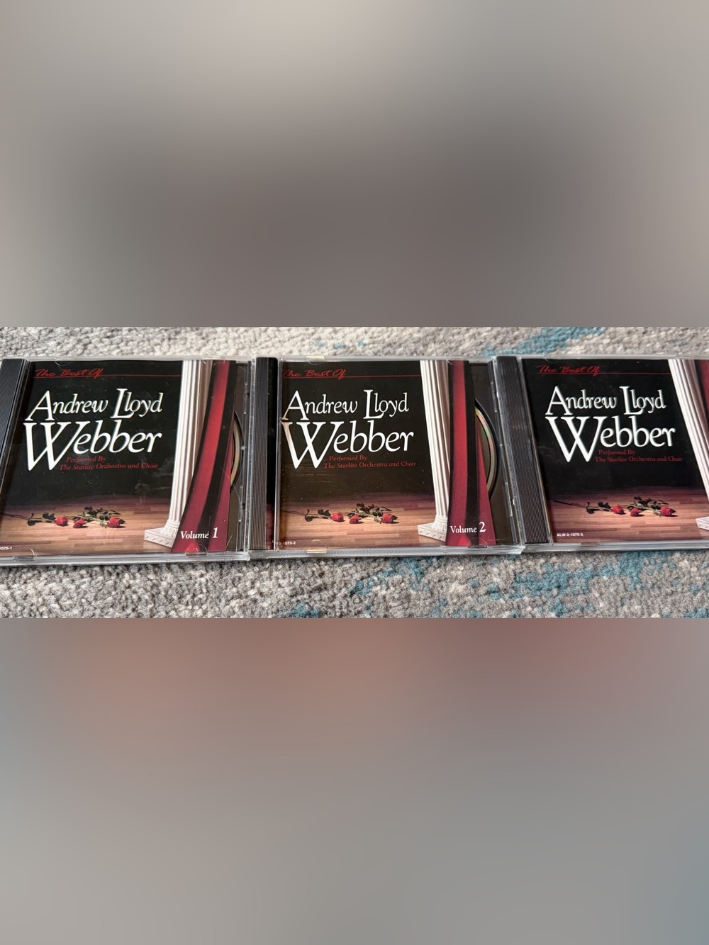 3 CD Set of The best of Andrew Lloyd Weber